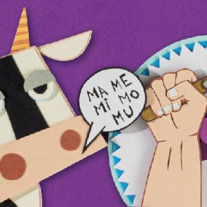 UNA VACA QUE HABLA, SATURNO Y PLUTÓN