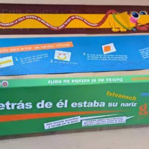 DETRÁS DE ÉL, ESTABA SU NARIZ - TINTA-BRAILLE CON AUDIOLIBRO