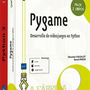 PYGAME PACK DE 2 LIBROS: DESARROLLO DE VIDEOJUEGOS EN PYTHON