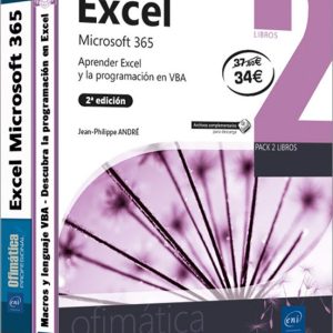 EXCEL MICROSOFT 365 PACK DE 2 LIBROS: APRENDER EXCEL Y LA PROGRAMACIÓN EN VBA (2ª EDICIÓN)