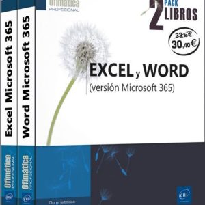 EXCEL Y WORD (VERSIÓN MICROSOFT 365) PACK DE 2 LIBROS