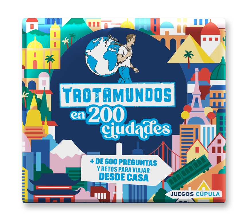 TROTAMUNDOS EN 200 CIUDADES. 600 PREGUNTAS PARA VIAJAR DESDE CASA