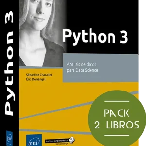 PYTHON 3. PACK DE 2 LIBROS: ANÁLISIS DE DATOS PARA DATA SCIENCE